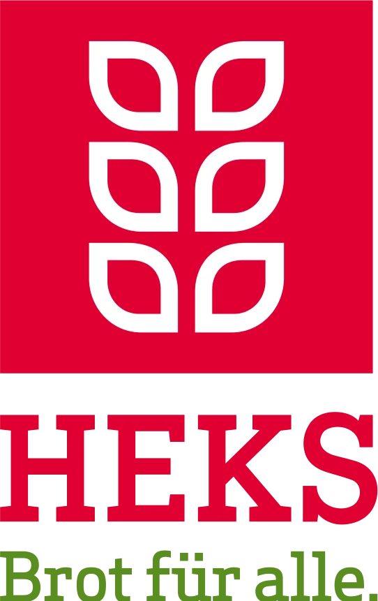 HEKS – Brot für alle. (Logo)